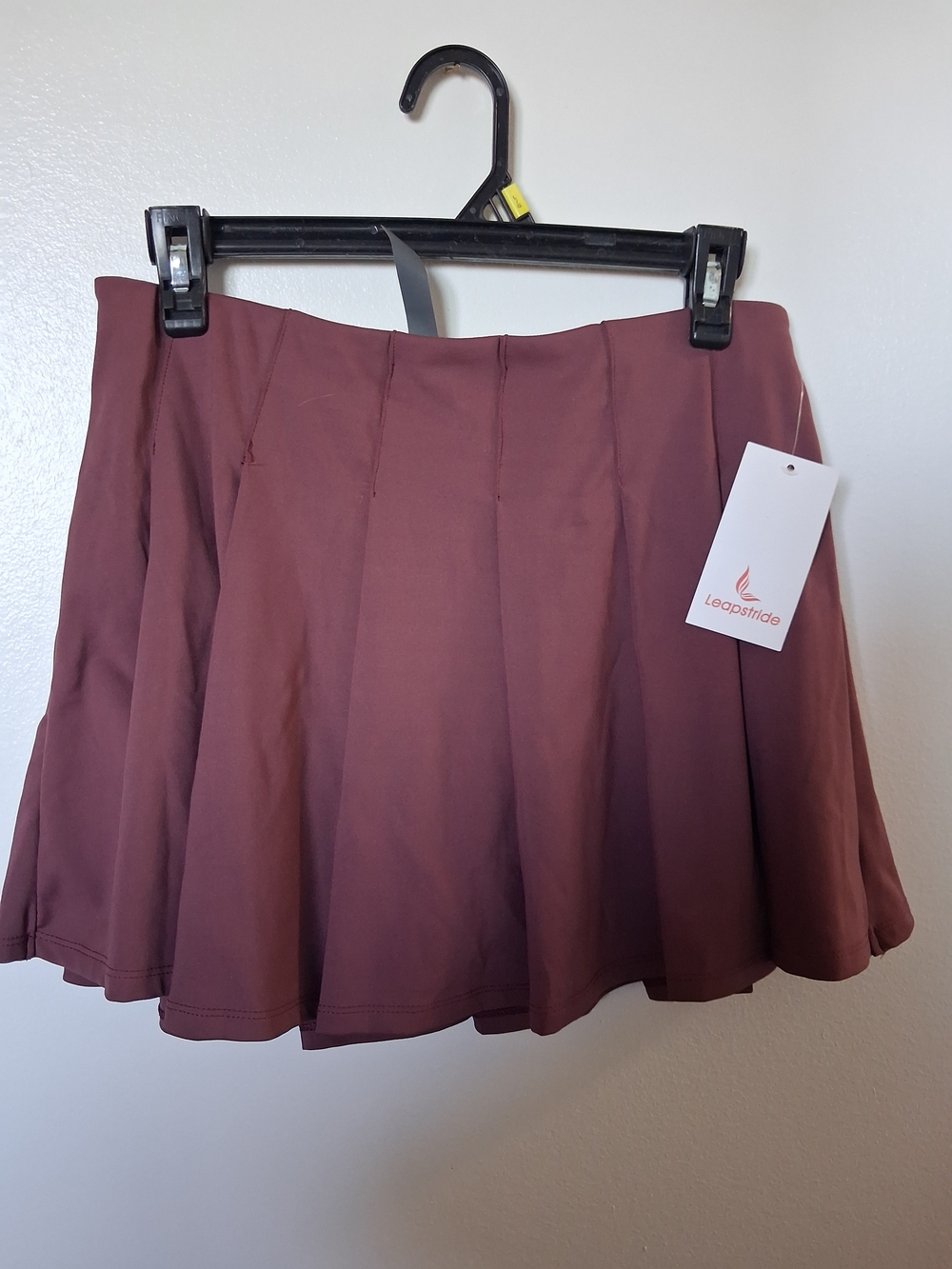 Women's Maroon Skater Skirt